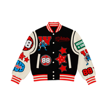 Load image into Gallery viewer, Team Wolf Varsity Jacket (pre-order)
