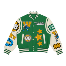 Load image into Gallery viewer, Team Wolf Varsity Jacket (pre-order)
