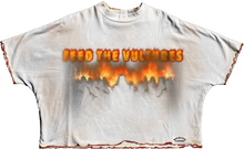 Load image into Gallery viewer, “FEED THE VULTURES” BURNT CROP TEE.
