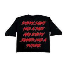 Load image into Gallery viewer, &quot;Saint or Sinner&quot; Crop Sweater
